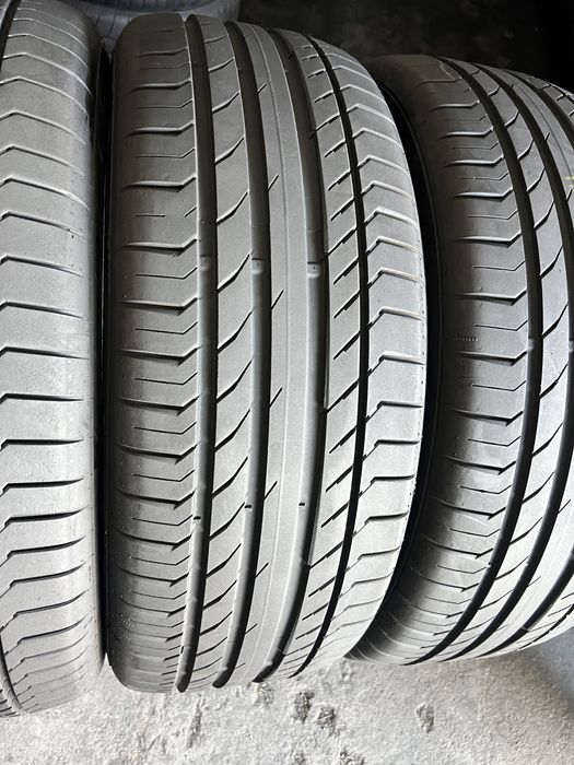 4 anvelope vara ca NOI 235/55/19 , Continental ,DOT 2024/2025 , 7.3 mm