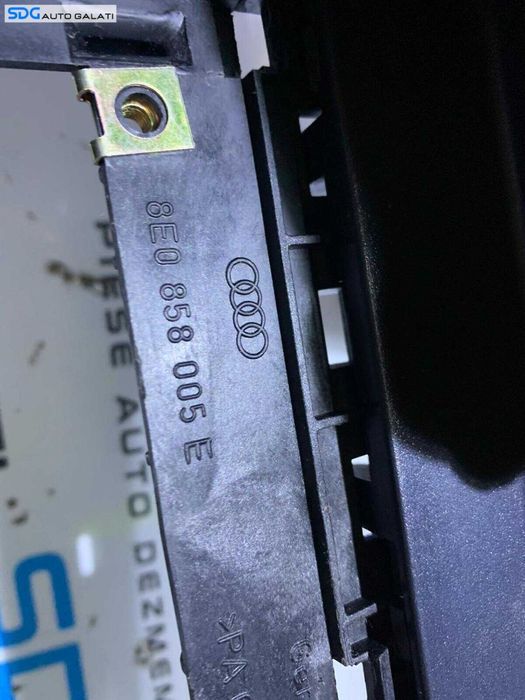 Consola Suport Centrala Rama Single 1 DIN Audi A4 B7 2005 - 2008 Cod 8E0858005E [L9340]