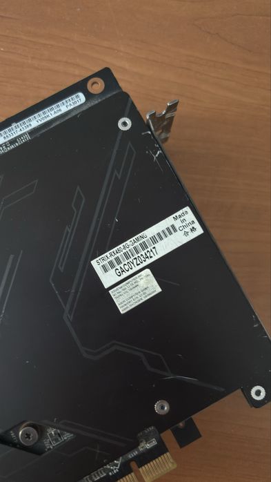 Rx480 8gb Asus Republic of Gamers