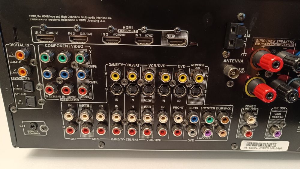 Receiver Onkio tx-sr 606