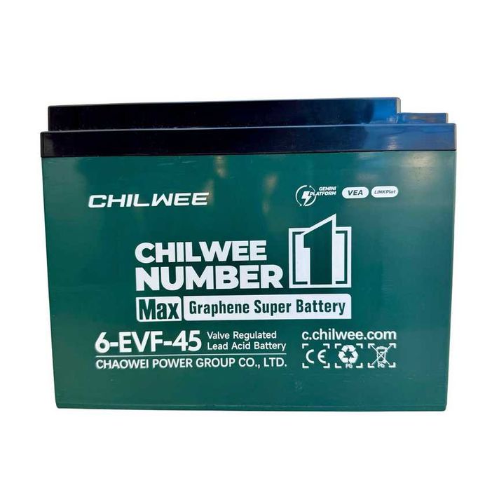 Baterie VRL Vehicule Electrice GEL 12V 45Ah 20HR CHILWEE 2026