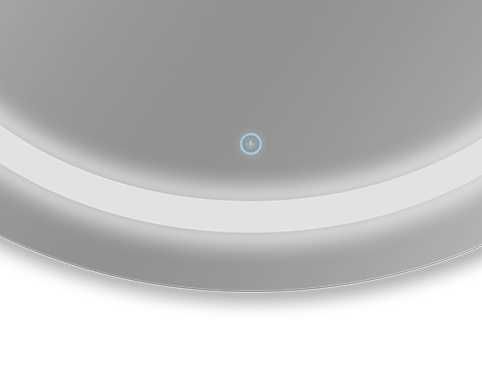 Oglinda Baie Led Smart Moderna Touch Senzor 60 x 80cm Margine Lumi O