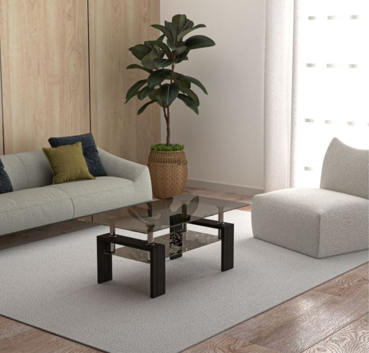 Masuta cafea din sticla TT024 dreptunghiulara