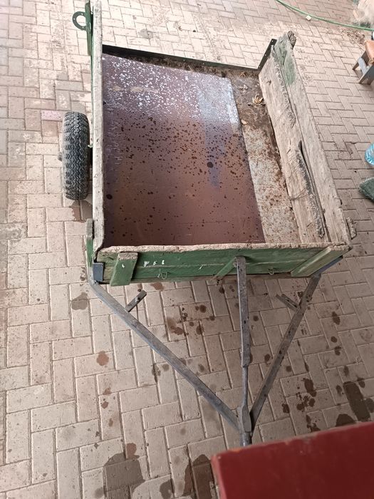 Прицеп от жигули с фаркопом