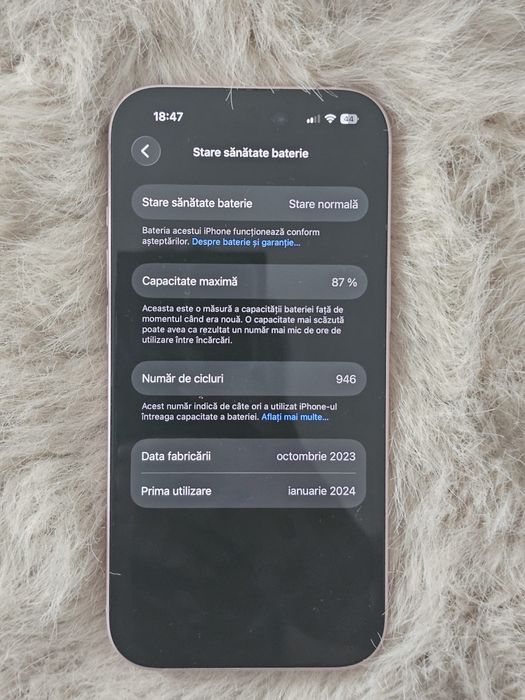 Iphone 15 Negociabil sau fac schimb cu 17 de 256 gb platesc diferenta