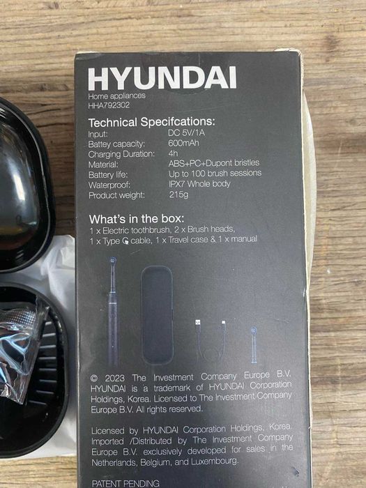 Електрическа четка за зъби Hyundai HHA 792302
