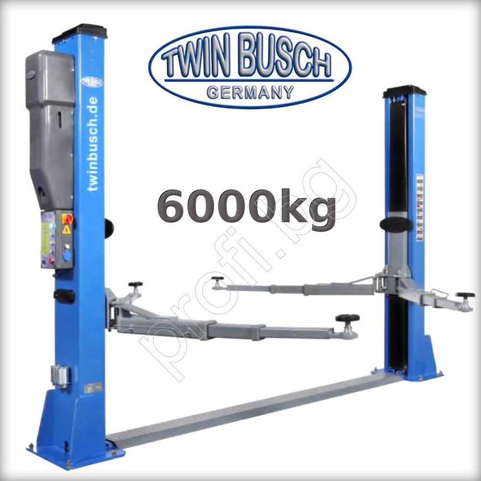 Подемник 6t PROFI TWIN BUSCH GmbH GERMANY автоматично спускане. ЛИЗИНГ