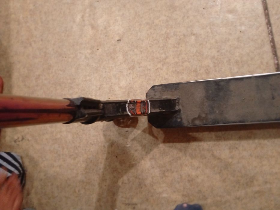 Самокат бу черный