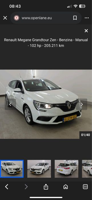 Renault Megane 4 —- an 2020