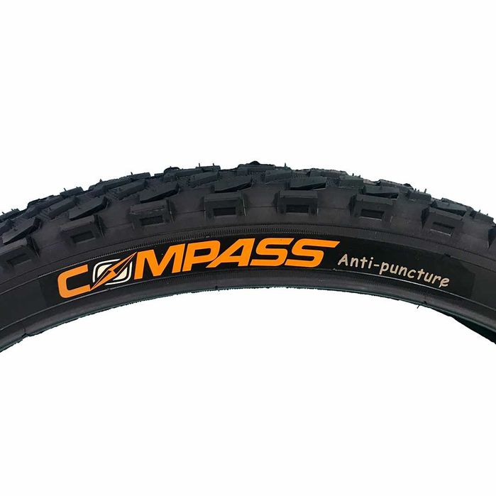 Външна гума за велосипед COMPASS (26 х 2.30) Защита от спукване - 3мм.