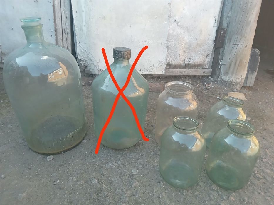 Продам бутылки стекляные