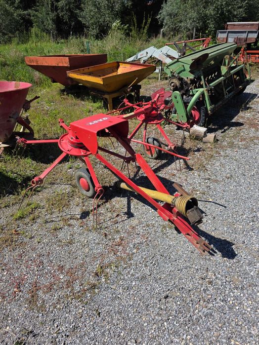 Grebla împrăștiat fan in tiranti la tractor 2.2m cu CARDAN 2 rotoare