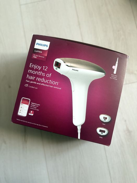 Aparat de epilat -Philips Lumea 7000 IPL, NOU.