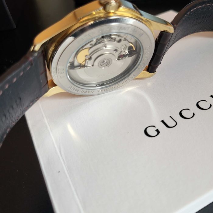 Gucci GG Часовник G-Timeless Automatic Swiss Watch - YA126470