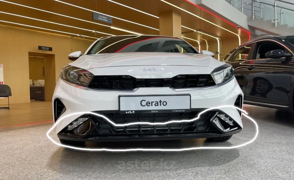 Молдинг губа Kia Cerato