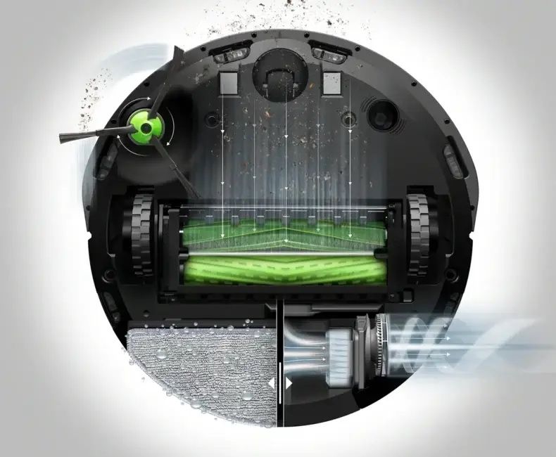 Прахосмукачка робот IRobot ROOMBA Combo i8+