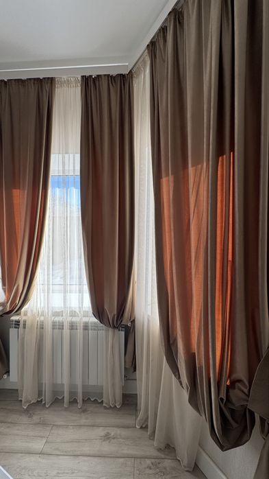 Продам шторы  и тюль