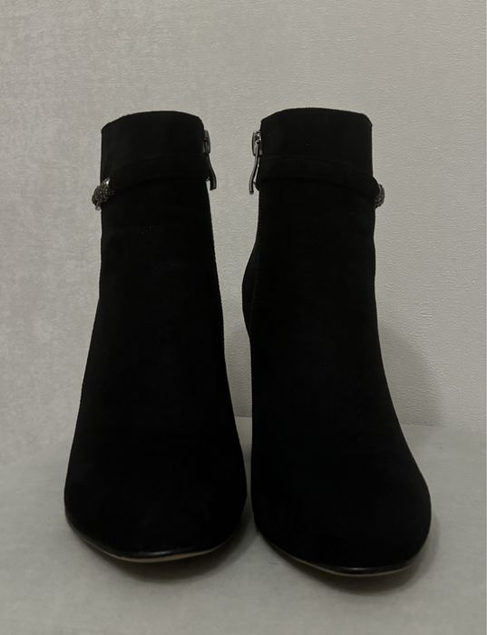 Сапожки замшевые