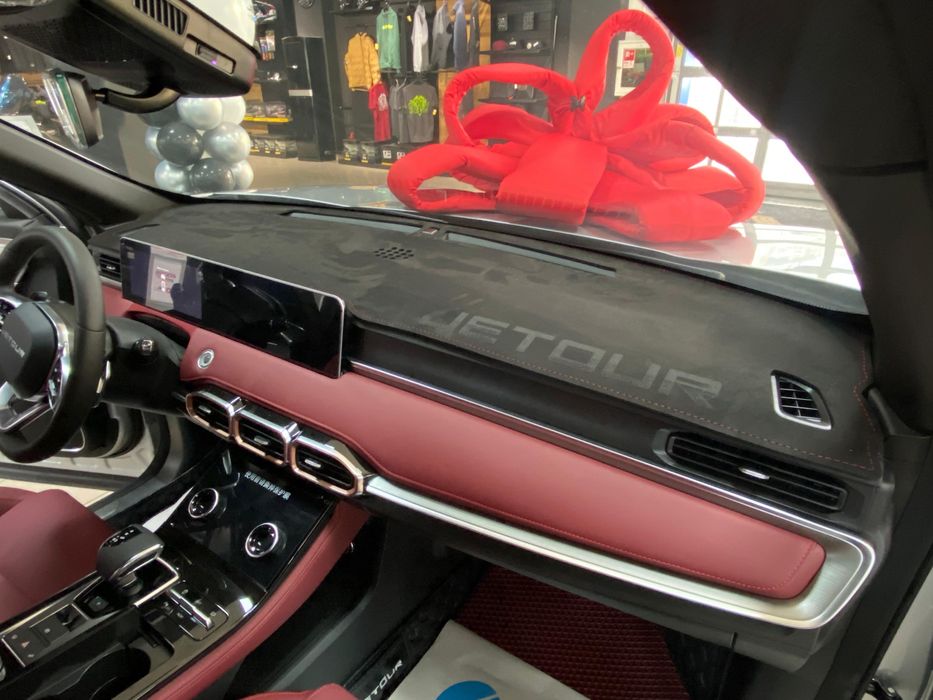 Накидка на панель из Алкантары