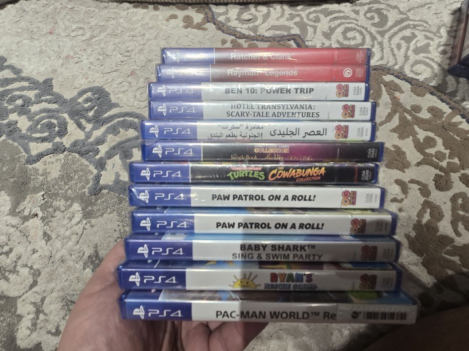 Детские игры play station4, ps4  новые