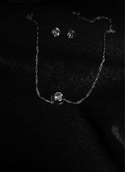 Set Cercei şi Lanț S925