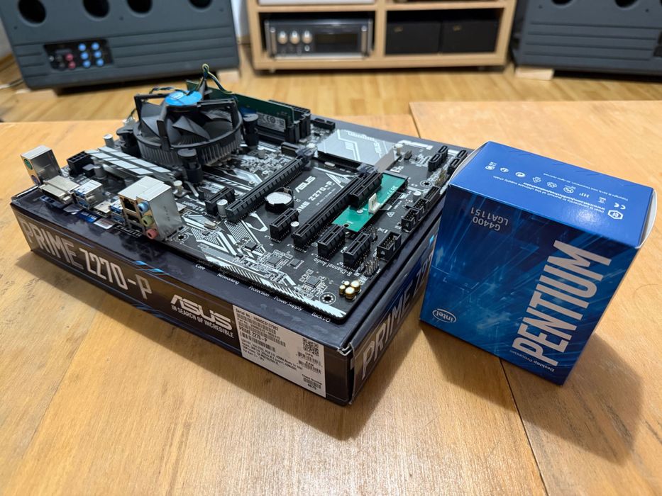 Asus Prime Z279-P DDR4 + Intel Pentium G4400/LGA1151 + 8 GB DDR 4 RAM