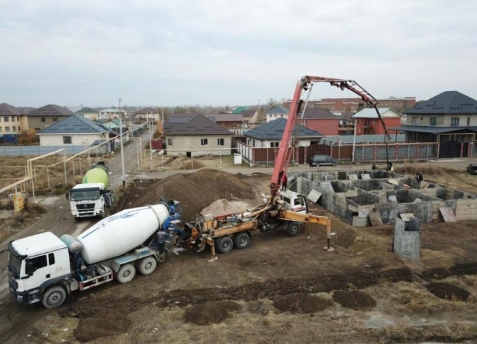 Заливаем фундамент