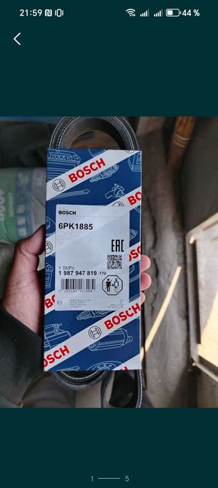 Продам ремень на вентилятор 102 двигатель мерседес