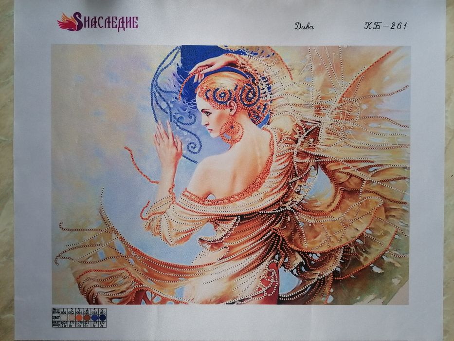 Картина"Дива"из бисера