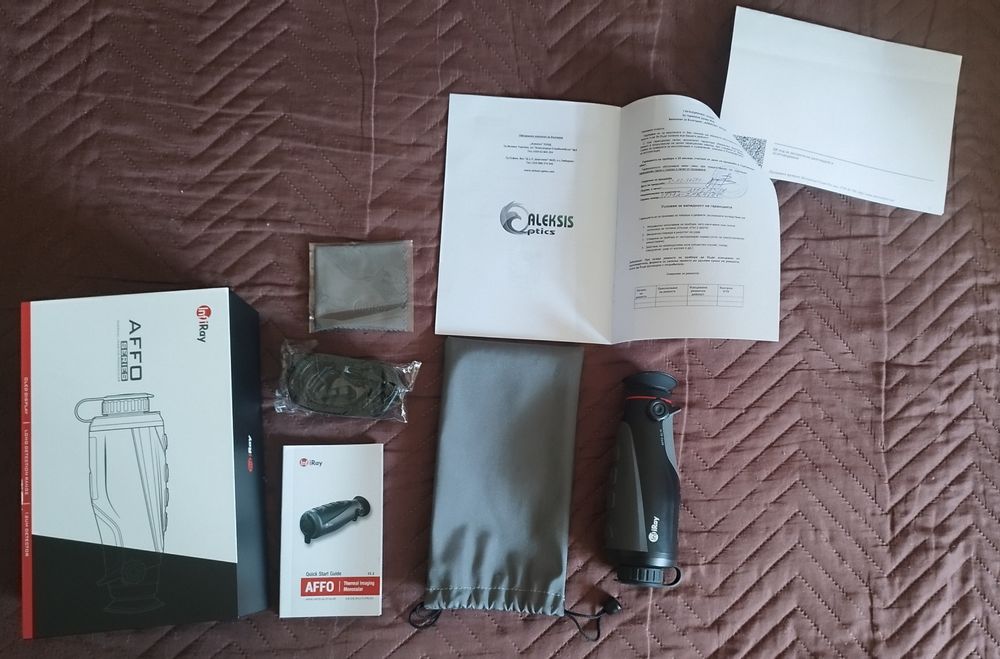 Термален монокуляр/термокамера Iray affo AL19