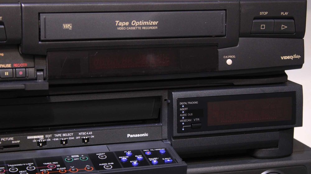 Defect ! Video(VHS) Panasonic,Mitsubishi,JVC(4 buc).