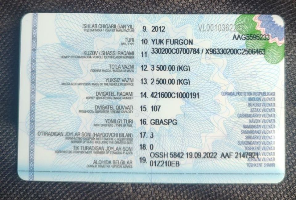 Gazel biznes sotiladi 2012