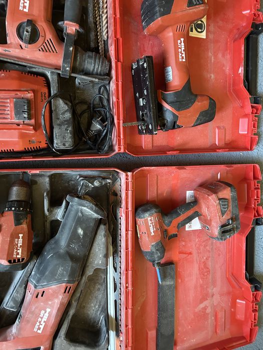 Set hilti pe bateri