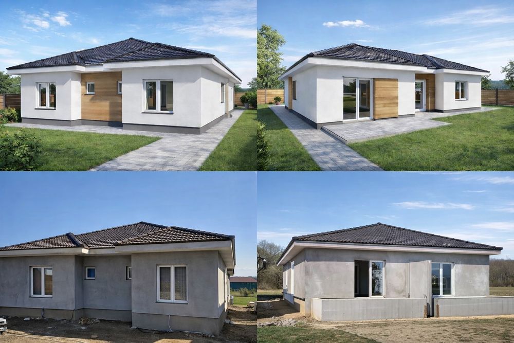 Duplex nou lângă Pădurea Verde – 300 mp teren/3 camere/pod mansardabil