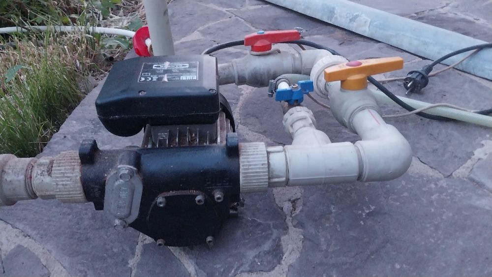 Продам итальянский насос для перекачки дизельного топлива.