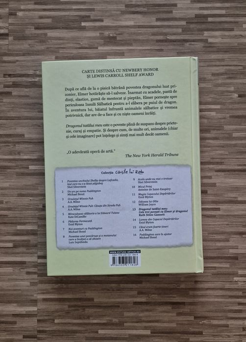 Carte Dragonul tatalui meu. Cele trei povesti cu Elmer si dragonul