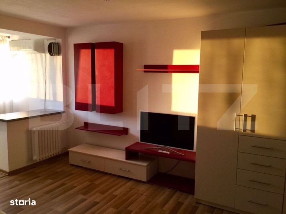 Garsoniera mobilata/utilata, 30.60 mp, zona Brazda lui Novac