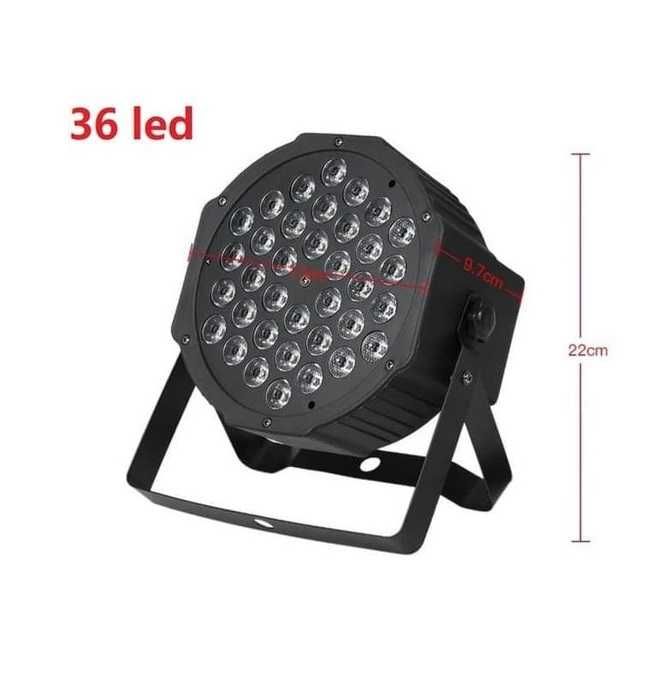Проектор с 36 LED диода в три цвята RGB