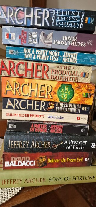 Книги на Джефри Арчър на английски