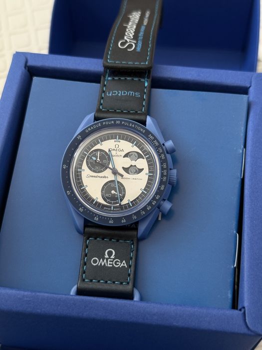 Omega Swatch Mission to the Super Blue Moonphase