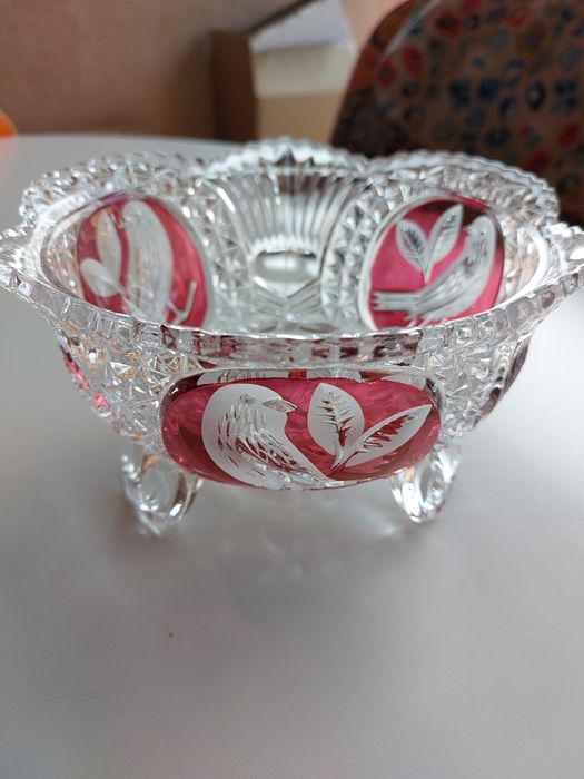 Fructiera din cristal