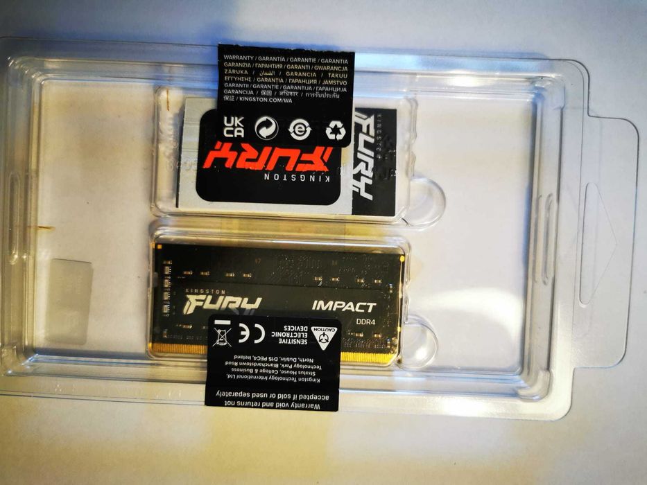 Kingston FURY Impact 8GB DDR4 3200MHz CL20 Laptop