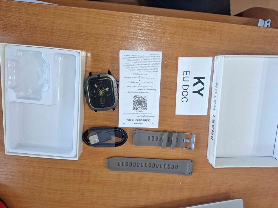 НОВ Спортен Смарт Часовник с 5.11cm дисплей ,  smart watch