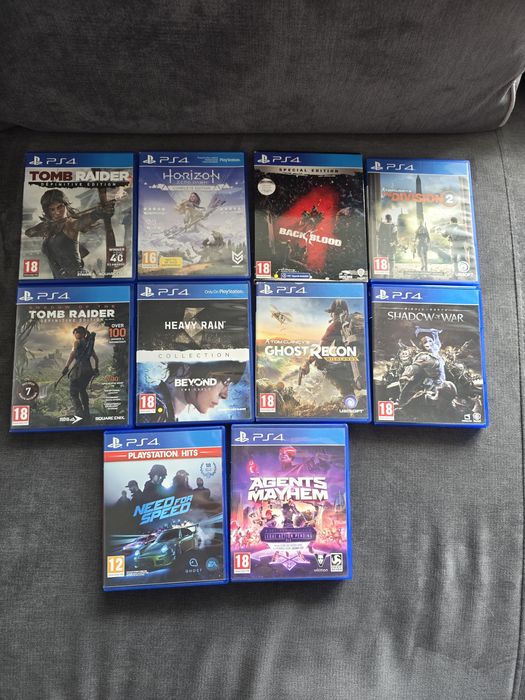 Продавам игри за PlayStation 4
