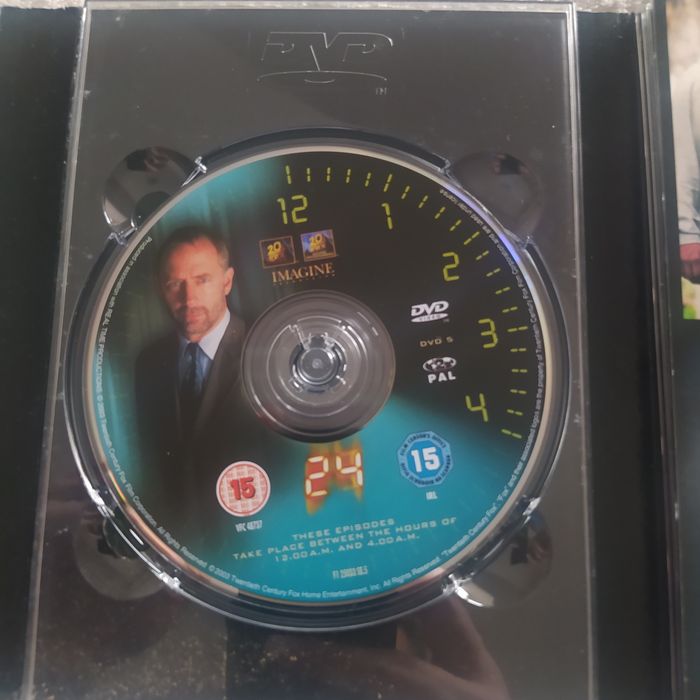 DVD 24 сериал Втори сезон 7 диска