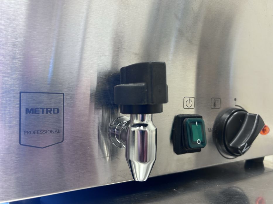 Бен Мари с кран за оттичане и съд 1/1 200мм, отлично състояние