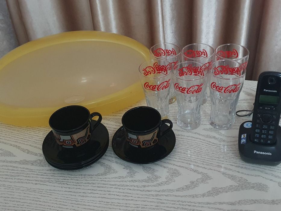 Бокалы новые и кружки