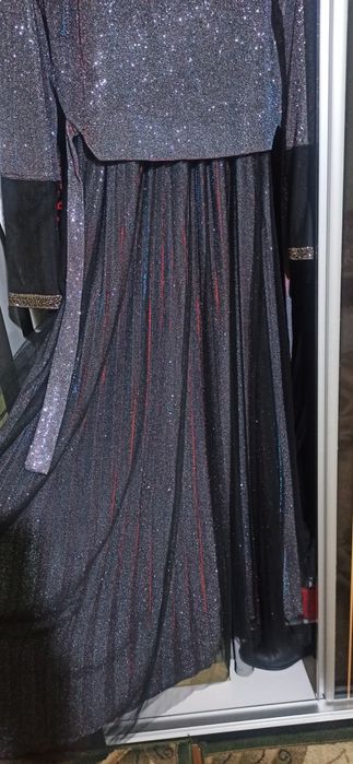 Вечерный платье двойка длинный