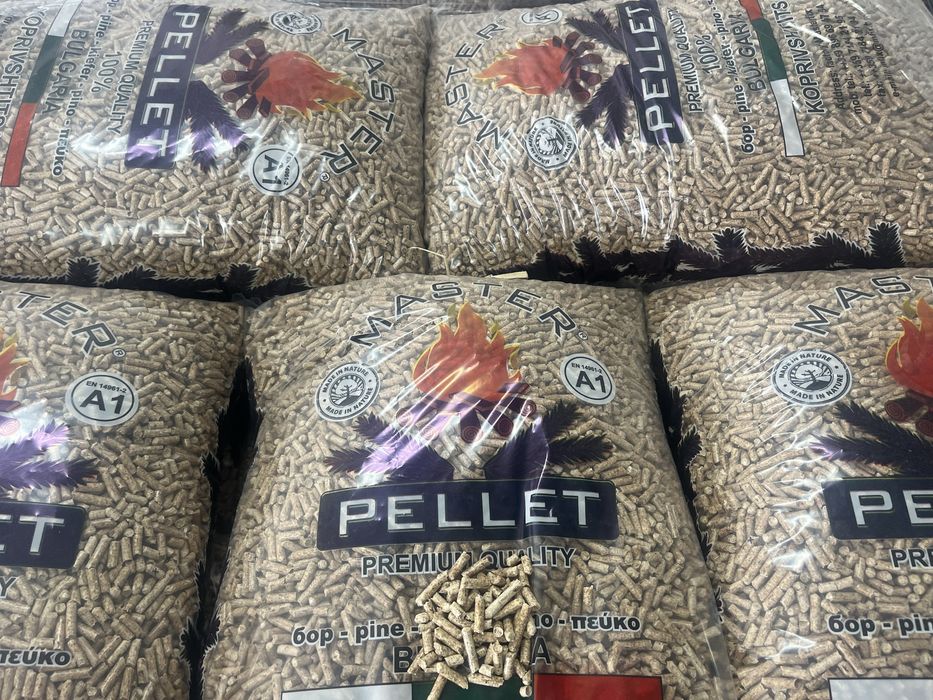 Пелети 100% Иглолистни  клас А1 EN+