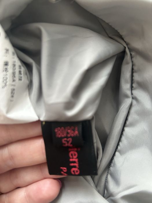 Geacă REVERSIBILĂ Pierre Cardin – 2 fețe (Galben/Gri)